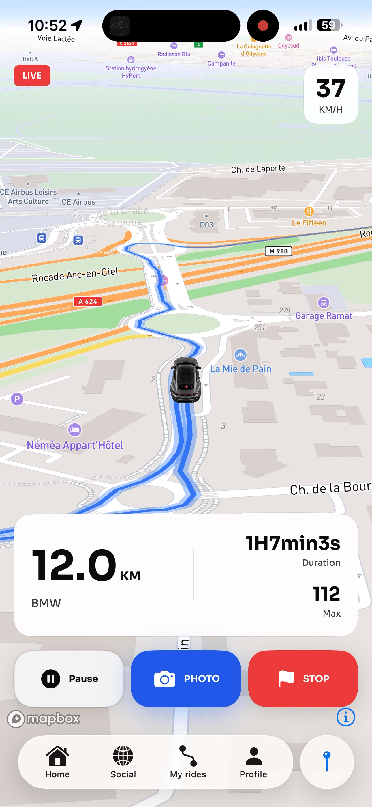 Suivi GPS d’une sortie dans Revly